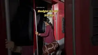Hyd to araku budget trip🏖️ day 1