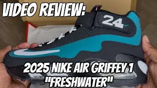 2025 NIKE AIR GRIFFEY MAX 1 &ldquo;BLACK FRESHWATER&rdquo; REVIEW! ARE THESE THE BEST RETRO OF 2025? 👀🔥
