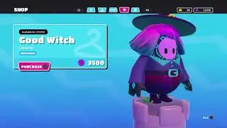 Fall guys *NEW* item shop Good Witch skin