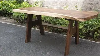 Making an Acacia Live Edge Desk