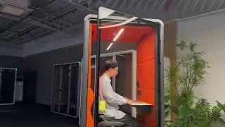 ZUM Booth &ndash; a smart, private workspace designed for focus, comfort, and productivity.