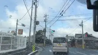 【車載動画2022.1.21②】三重県亀山市栄町→三重県亀山市西丸町