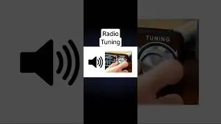 Radio tuning sound effect #radio