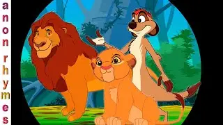 Animation English Nursery Rhymes & Songs For Children | The Lion King Finger Family For Kids