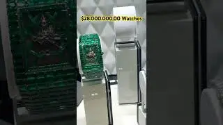 $28.000.000 Jacob&co Billionaire Watches💎Timeless Treasure Emerald Double Tourbillon Watches Uhren