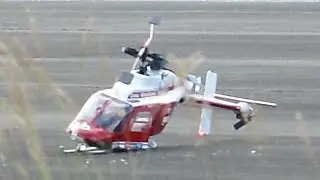 RC HELICOPTER CRASH !!! SCALE RC BELL-206 JETRANGER / Modellflieger Show Gatow 2014 *1080p50fpsHD*