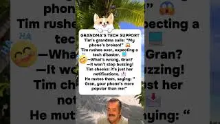 GRANDMA&rsquo;S TECH SUPPORT #funny #comedy #jokes #laughter #humor #hilarious #funnyvideos