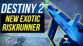 Destiny 2 RISKRUNNER EXOTIC ENERGY SMG GAMEPLAY - Submachine Weapons