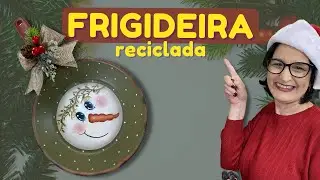 RECICLEI uma FRIGIDEIRA velha! Tania Marquato