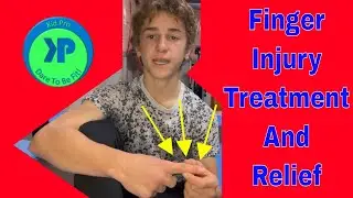 Finger injury treatment at home