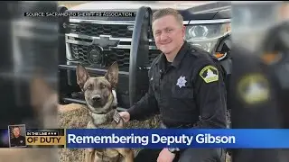 Procession For Fallen Deputy Adam Gibson