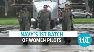 Watch: Navy&rsquo;s 1st batch of women pilots ready for missions on Dornier aircraft