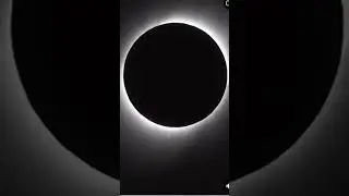 2024 TOTAL SOLAR ECLIPSE #solar #aries ##earth #moon #sun #viralvideo