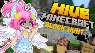 Being a serial killer in minecraft... | Minecraft block hunt Gameplay w/ Echo! |