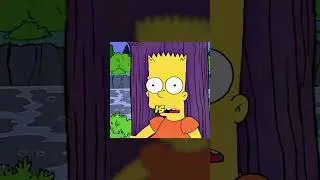Barth and Homer meet on a weekday street #anime #animerecap #TheSimpsons