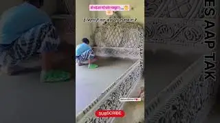 How to make a cemented bed #ytreels #ytshorts #bed #viral #beddesign #staircasedesign #trending