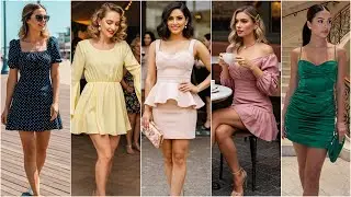 2025&rsquo;s Hottest Mini Dresses in Every Color | Ultimate Mini Dress Lookbook for Women