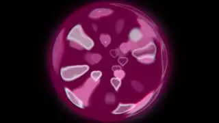 4K Falling Hearts Explosion Magic Crystal Ball Pink White Copyright Free Stock Footage Free Download