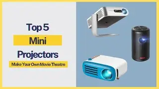 Top 5 Mini Projectors 2024 || #projectors #top5