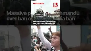 Massive Protest in Kathmandu Over Social Media Ban