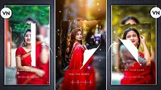 New Trending Video Editing in VN App | Curl Photo Lyrics Video Editing | VN App Editing Tutorial
