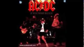 If You Want Blood Backing Track