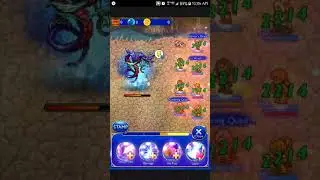 FFRK Multiplayer Raid Dungeon - Conquer Leviathan (FF3) [APOCALYPSE +]