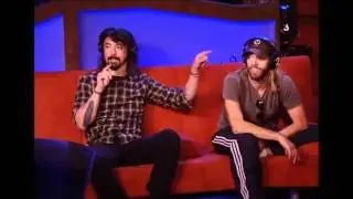 Dave Grohl and Taylor Hawkins.