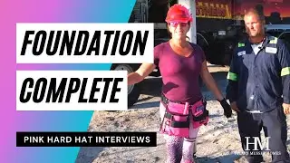 FOUNDATION COMPLETE AT 3208 WASHINGTON | Hilary Musser Homes | Pink Hard Hat Interviews Ep. 5