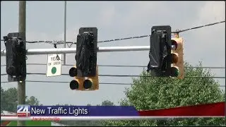 New Traffic Lights on Highway 21