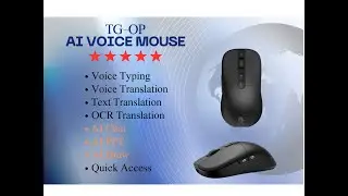 TessGift TG-OP AI Voice Mouse :Software Installation Guide- Windows system