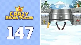 Crazy Brain Puzzle Level 147 Avalanche Rescue