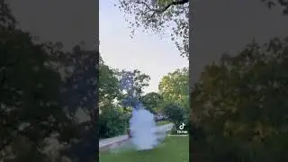 Trashcan rocket ship