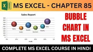 How To Create Bubble Chart in Excel | Bubble Ghraph | Bubble Chart | Excel Tutorial - Chapter 85
