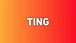 Ting sound effect