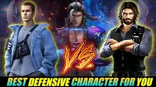 J.BIEBS VS ELITE ANDREW || Best defensive character in free fire || Best character for you !!!