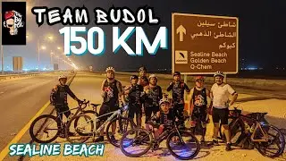 TEAM BUDOL 150KM RIDE | SEALINE BEACH | NIGHT RIDE SEALINE BEACH