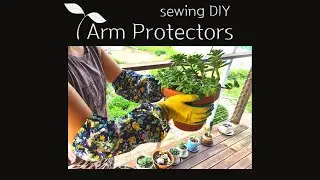 Sewing DIY Arm Protectors (Arm Sleeves); 팔토시 만들기