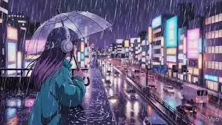 Late Night Rain 🌧️ Japanese City Lofi | Chillhop Vibes
