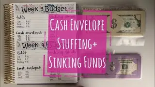 MAY CASH ENVELOPE STUFFING | inconsistent income | low in come budgeting
