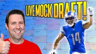 A Fantasy Football Mock Draft! | Fantasy Football 2023