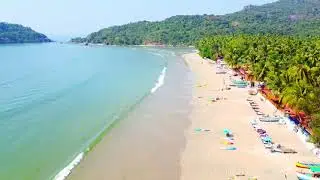 Best beach in South Goa ( Palolem beach,drone shots)