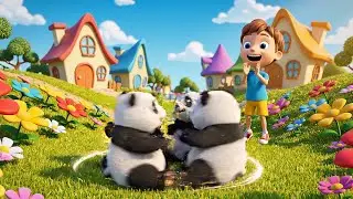 Four Little Toy Bears Wiggle Along | Nursery Rhymes for Kids & Baby Songs