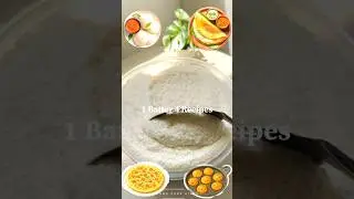 Perfect Idli Dosa Batter | Soft Idlis & Crispy Dosas Every Time! #shorts