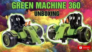 UNBOXING HUFFY ELECTRIC GREEN MACHINE & RYAN'S WORLD DART TAG RENEGADE RAPID FIRE BARREL BLASTER
