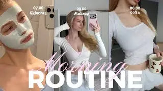 Morning routine|GRWM🧸 уход за собой, завтрак 