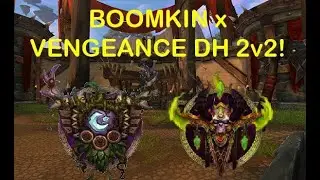BOOMKIN VENGEANCE!! Balance Druid 2v2 Arena - Shadowlands 9.0 PvP
