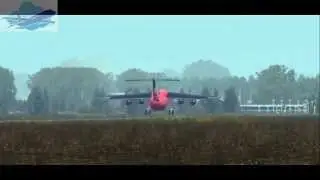 BAe 146 flybe takeoff Southampton FSX 2015