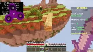 Minecraft but I installed every Sk1er mod. (Skywars Montage)