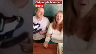 Old people bouncer Boots #ebay #reseller #bootfair #carboothaul #funny